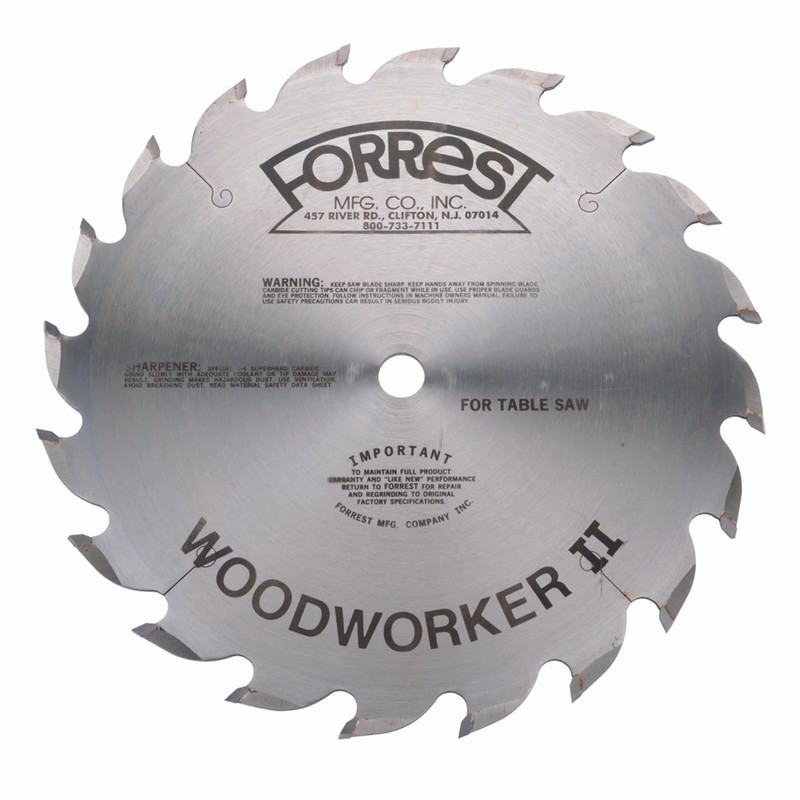 WW10206100 Woodworker II 10" 20T Rip Blade Thin Kerf